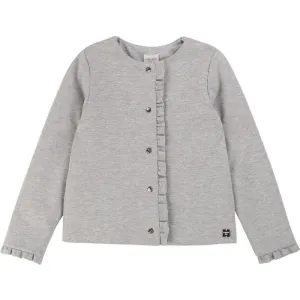 Girls Pale Grey Jacket