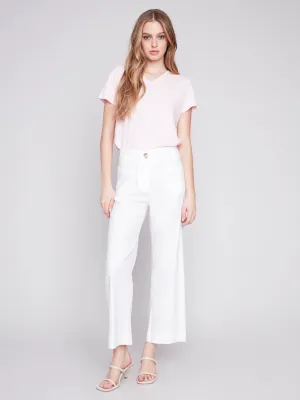 STRAIGHT LEG CROP PANT